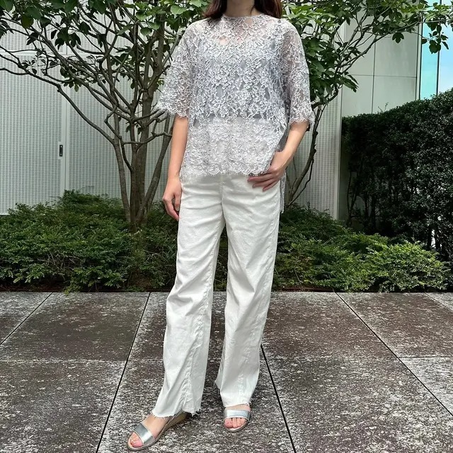 なかなか魅力あります。お洒落なものたちです。 50代 甘すぎない“大人のレース”が上品な夏のスタイル (Web eclat