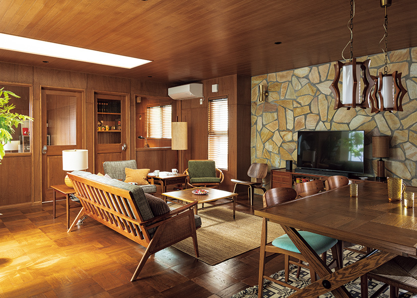 ミッドセンチュリーへの憧憬を込めた住まい！（Safari Online