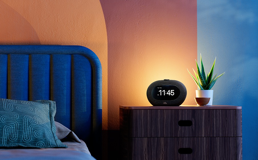 JBL、目覚まし時計型Bluetoothスピーカー「Horizon 3」。音と