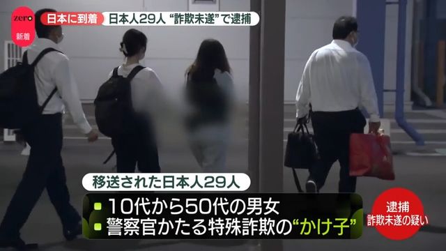 カンボジア北西部ポイペトに位置する、特殊詐欺拠点とみられる施設群の空撮。厳重なフェンスや工事現場も確認できる