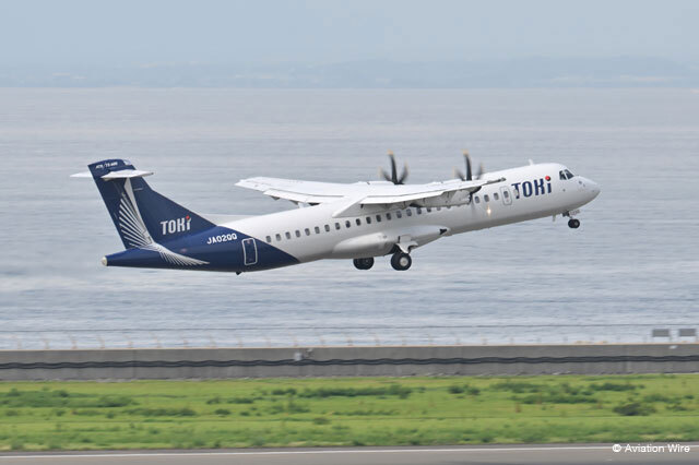 トキエアのATR72型機、中部＝札幌（丘珠）線開設で新たな空路を繋ぐ