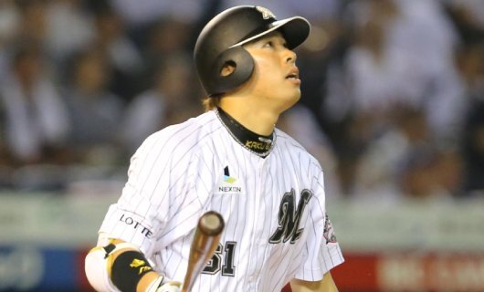 千葉ロッテマリーンズ・角中勝也が2軍で芸術的な2点タイムリー