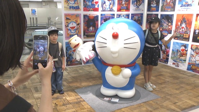 岡山市に映画ドラえもんの世界展グッズショップ 敵キャラTシャツ