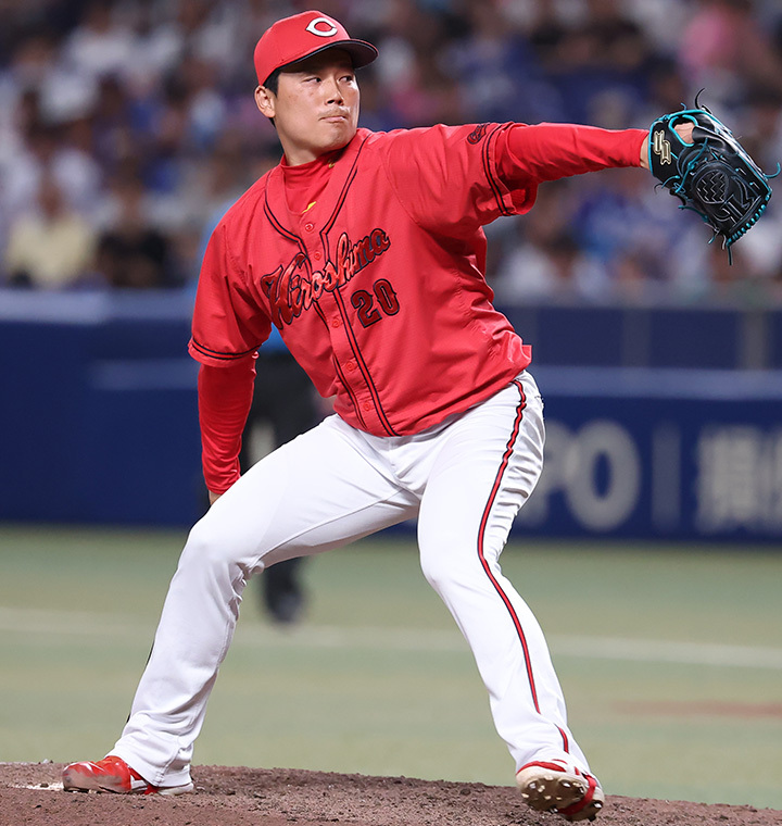 広島東洋カープ　栗林良吏　侍ジャパン　ユニフォーム　フリーサイズ　未使用 広島東洋カープ 栗林良吏 侍ジャパン ユニフォーム フリーサイズ