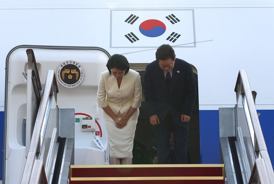 李大統領、東京に向け出発…３泊６日の歴訪日程開始