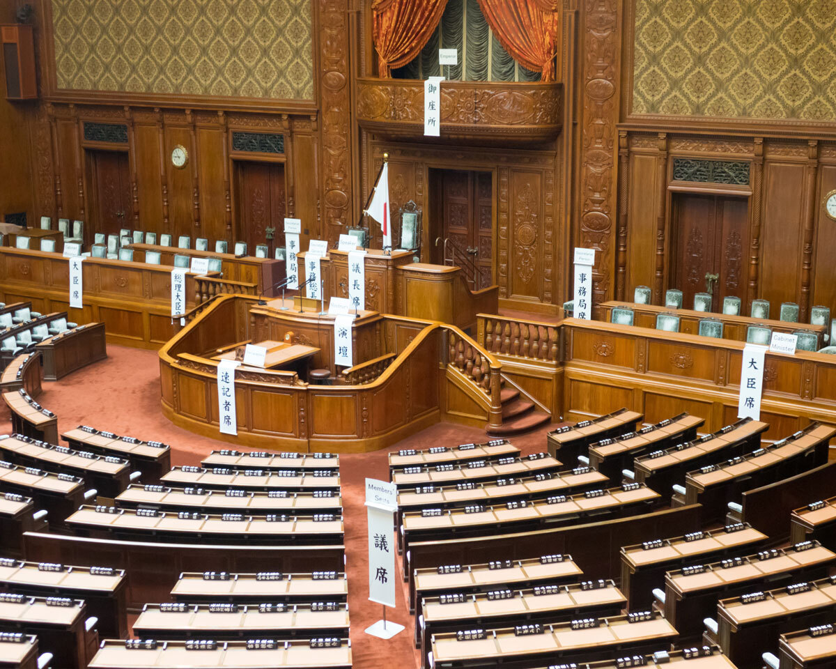 参政党の政治集会で演説する様子。新興政党としての勢いと国民の関心の高まりを示すイメージ。