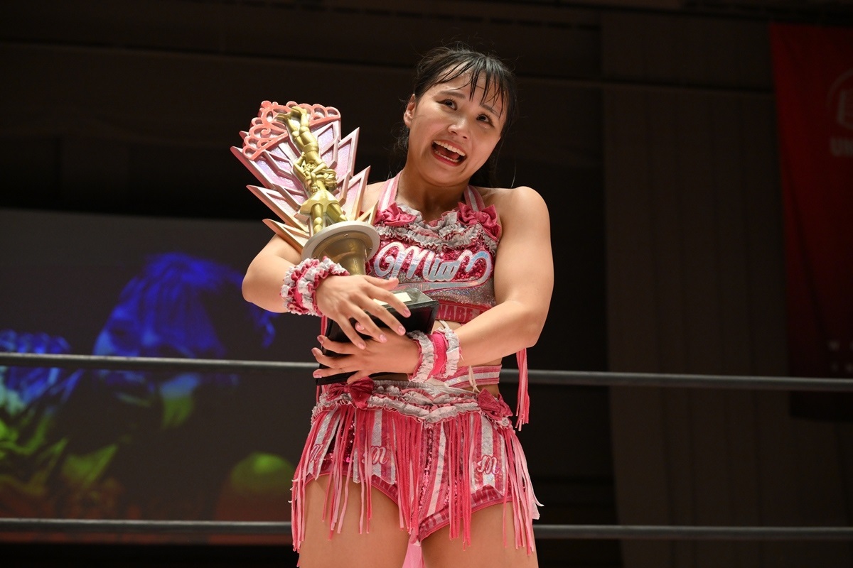 渡辺未詩が決勝で遠藤有栖を破り「東京プリンセスカップ」初制覇