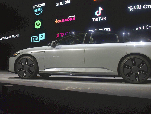 ソニー・ホンダモビリティが発表したEV「アフィーラ1（ワン）」