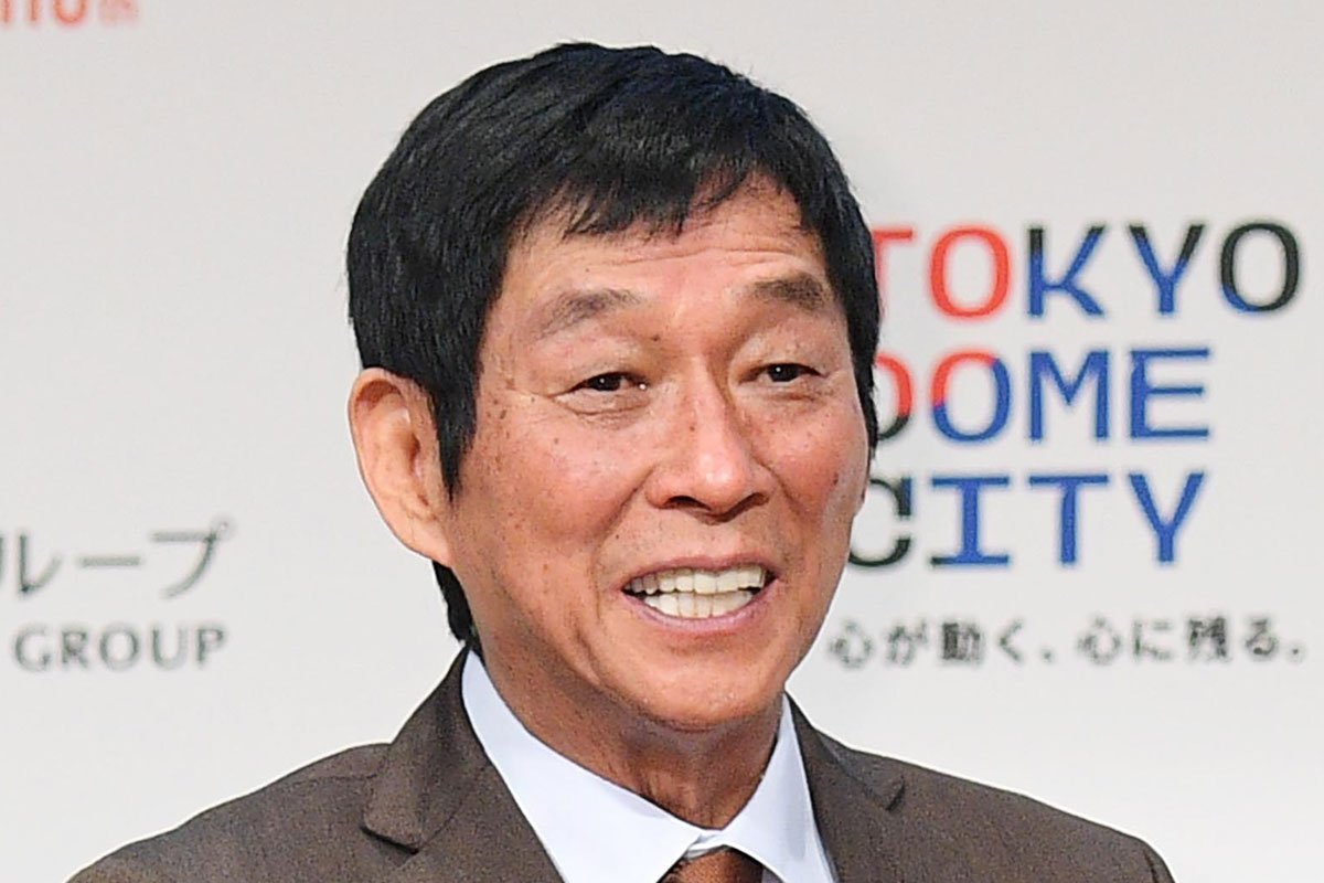明石家さんまが四千頭身・後藤拓実の熱愛報道についてコメントする様子