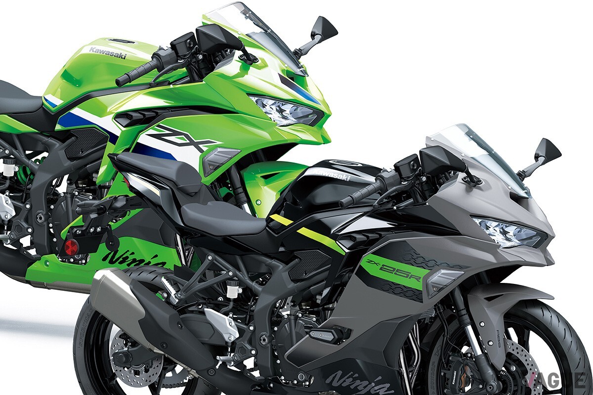 250cc級で国内唯一の並列4気筒！ カワサキ「Ninja ZX-25R SE」が