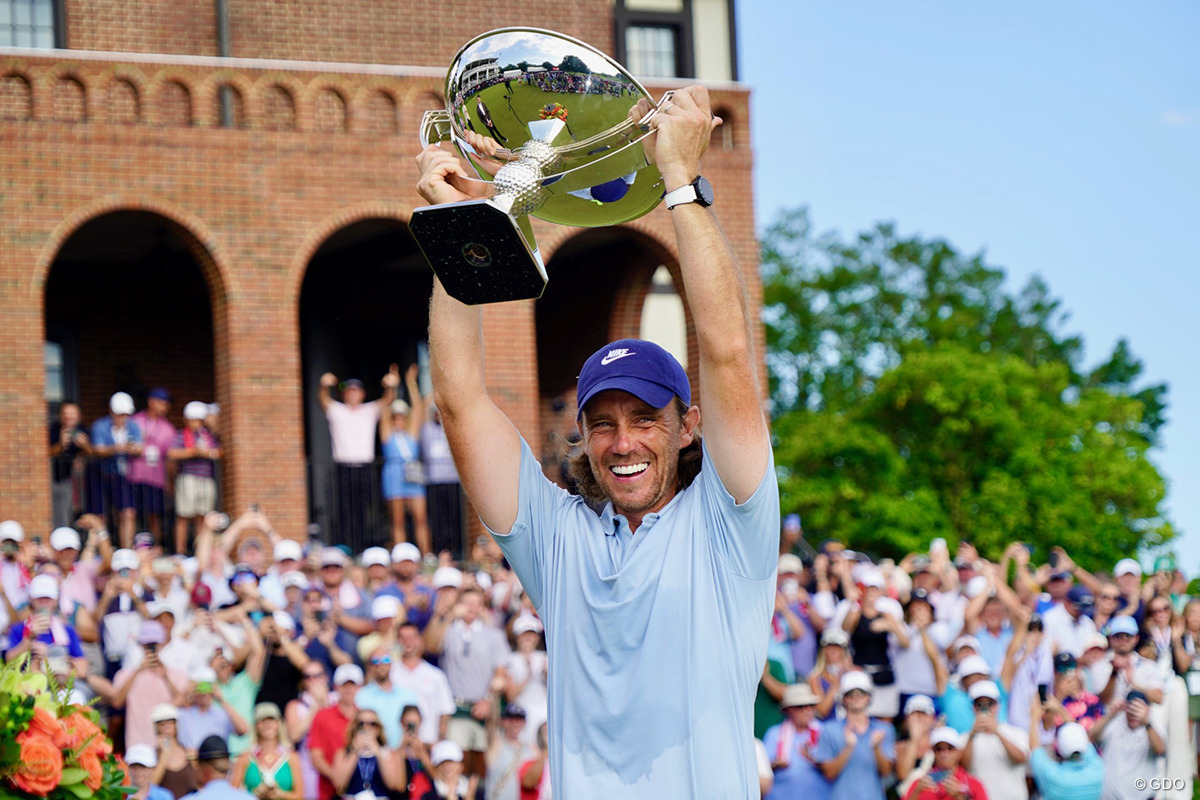 トミー・フリートウッドが悲願の米ツアー初勝利で年間王者に輝く 松山