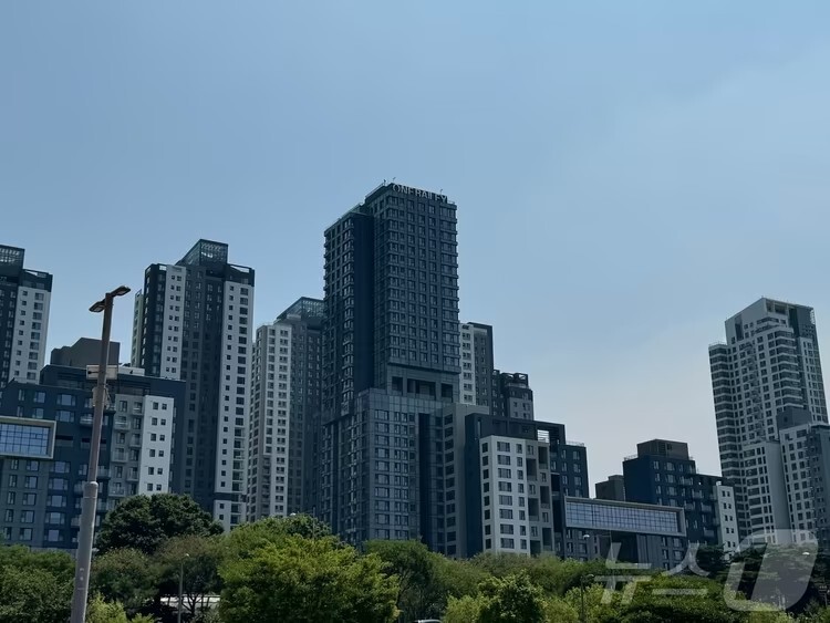 韓国ソウル盤浦洞の超高級マンション「ラミアン・ワンベイリー」の外観