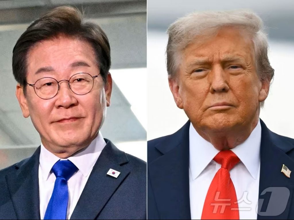 米韓外相会談で握手を交わすチョ・ヒョン外相とルビオ国務長官