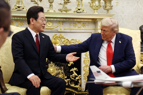 トランプ氏「韓日、うまくやっていくのは難しいのか」　李在明氏「事前に日本を訪問し、心配は不要」