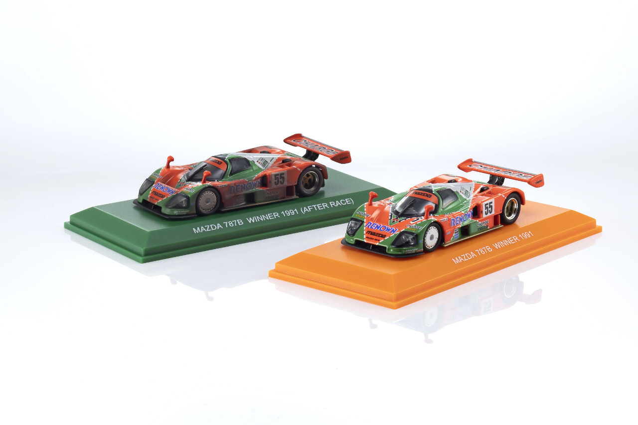 マツダ 787B 廃盤 日本車初のル・マン優勝マシン『マツダ787B』が、コンビニで
