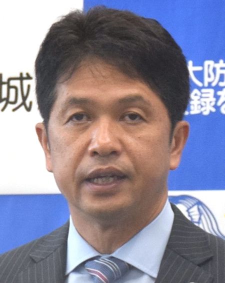 茨城県知事の大井川和彦氏。副知事のパワハラ疑惑の背景にある「独裁」的な県政運営が指摘されている。