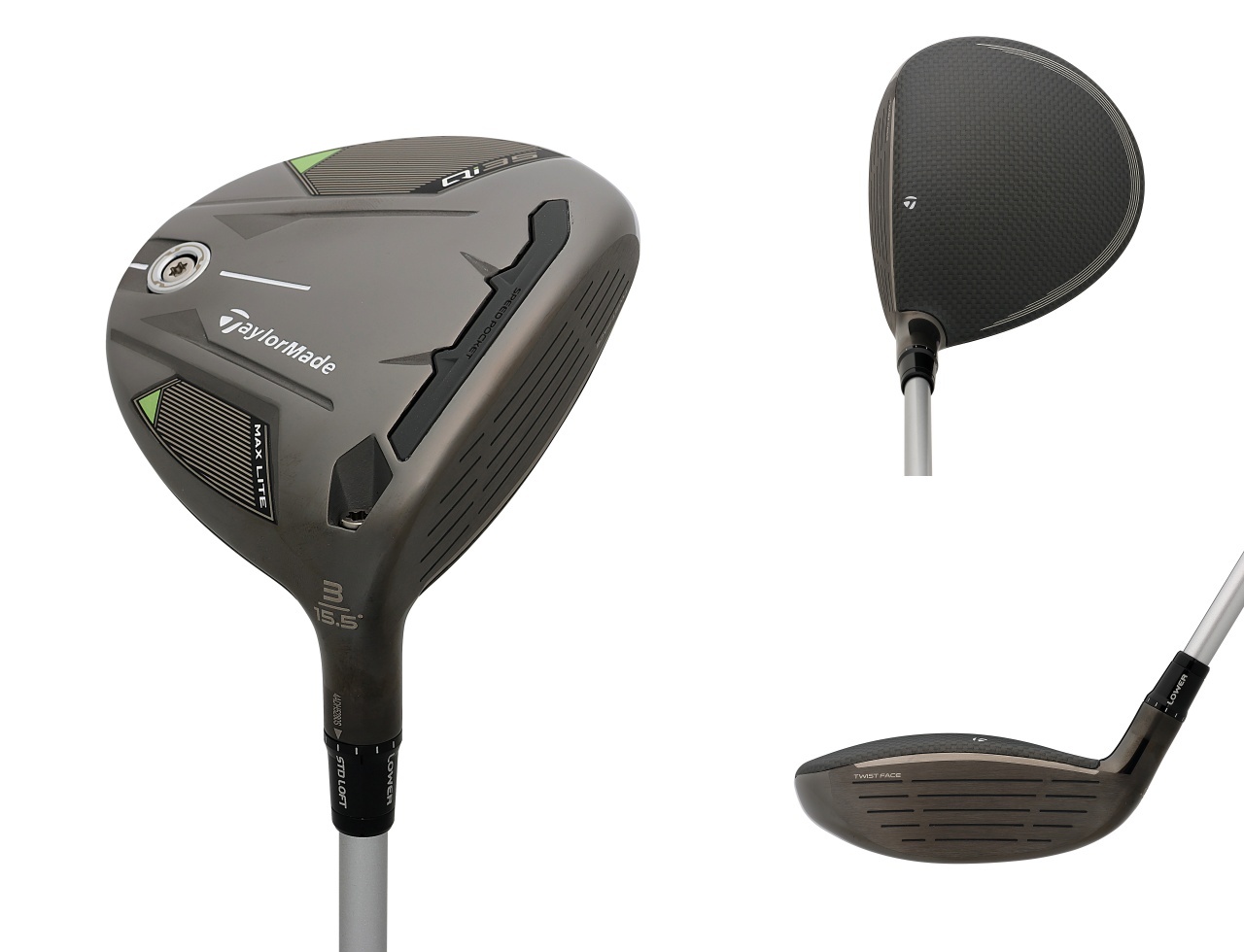 テーラーメイド　レディースQi35 MAX LITE 3W5W7wの3本セット Qi35 MAX LITE ウィメンズ フェアウェイウッド | Qi35 Max Lite