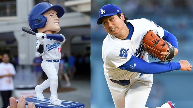 ボブルヘッドデーに強い大谷翔平 この日は二刀流復活後初勝利
