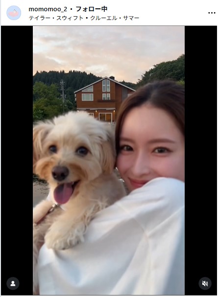 新山桃子、野尻湖でビキニ姿を動画公開