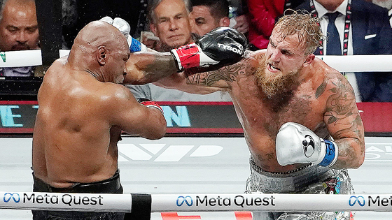 マイク・タイソン戦で判定勝ちを収めたユーチューバーのジェイク・ポール