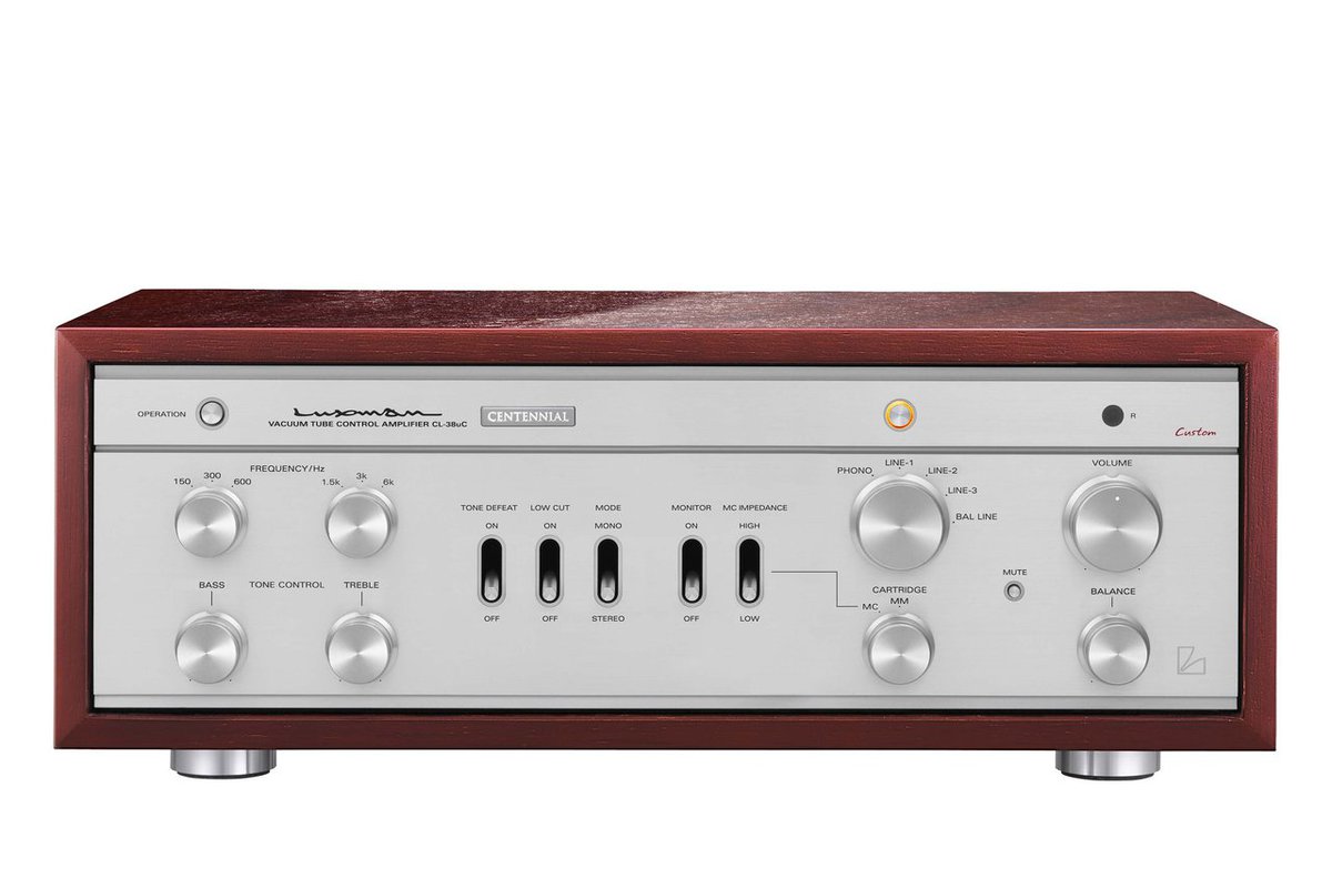 ラックスマン、100周年記念の限定真空管アンプ「CL-38uC Limited