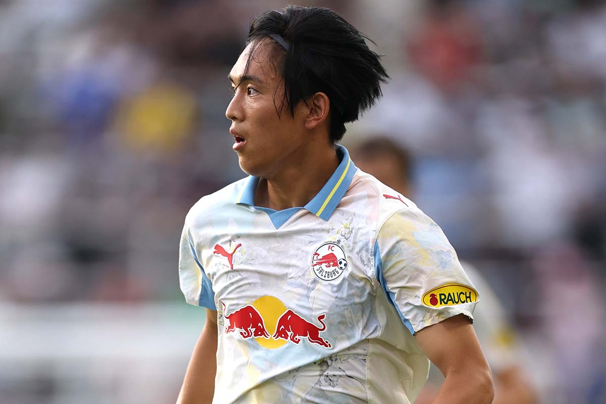 ザルツブルク 25-26アウェイ 北野颯太 公式ユニフォーム 8月末まで】ザルツブルク 25-26アウェイ 北野颯太 公式