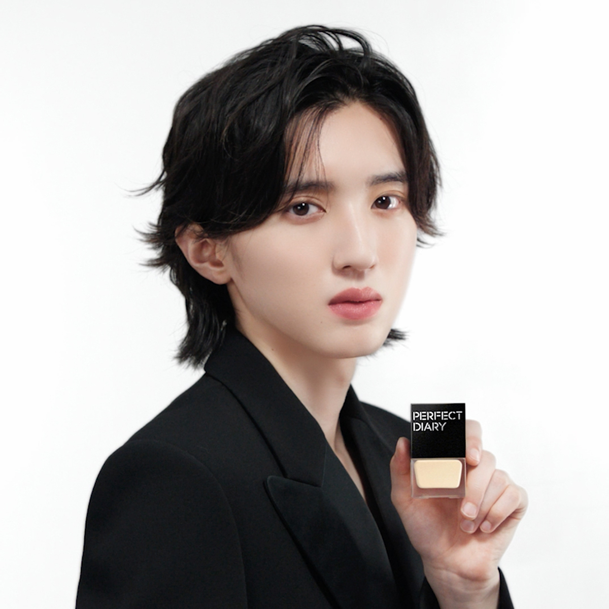 新品　PERFECT  DIARY★なにわ男子 道枝駿佑 肖像入り手鏡 パーフェクトダイアリー オリジナル道枝駿佑肖像入りミラー