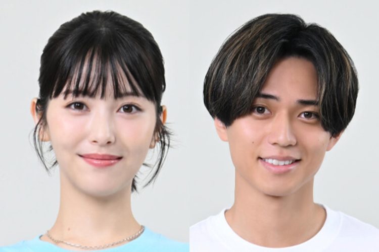 24時間テレビのチャリティーパートナーを務める浜辺美波と永瀬廉が共演する様子