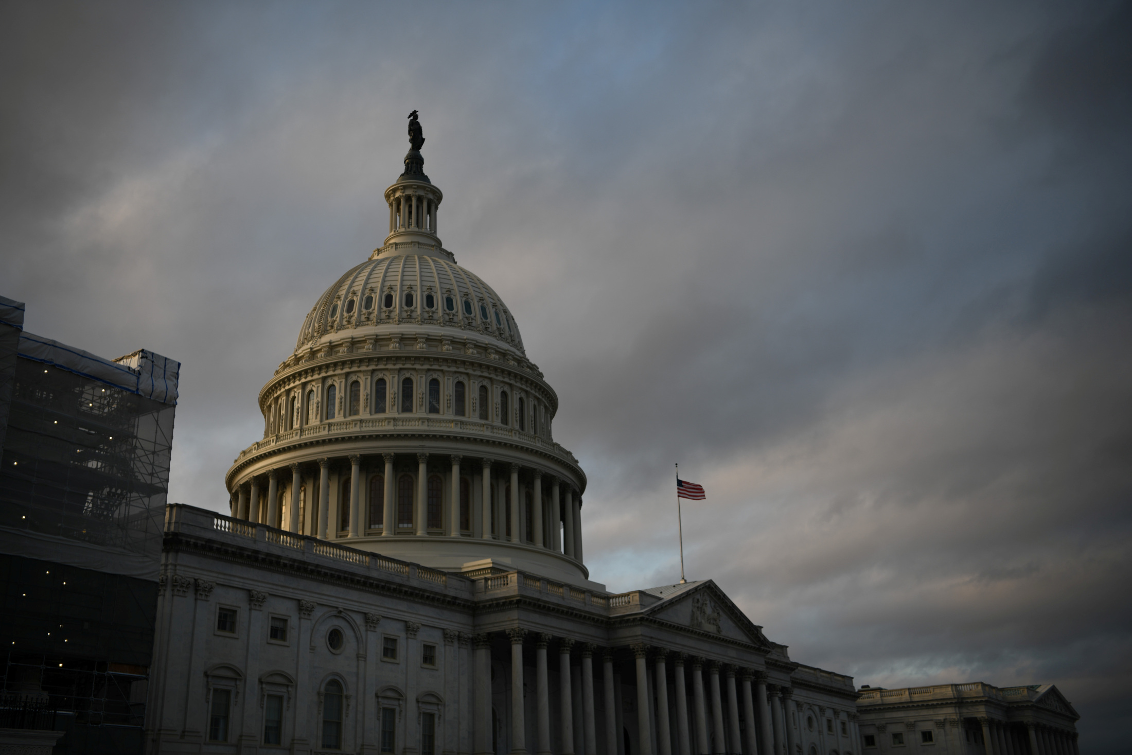 ワシントンの連邦議会議事堂。米大統領の対外援助予算撤回方針が議論される場。