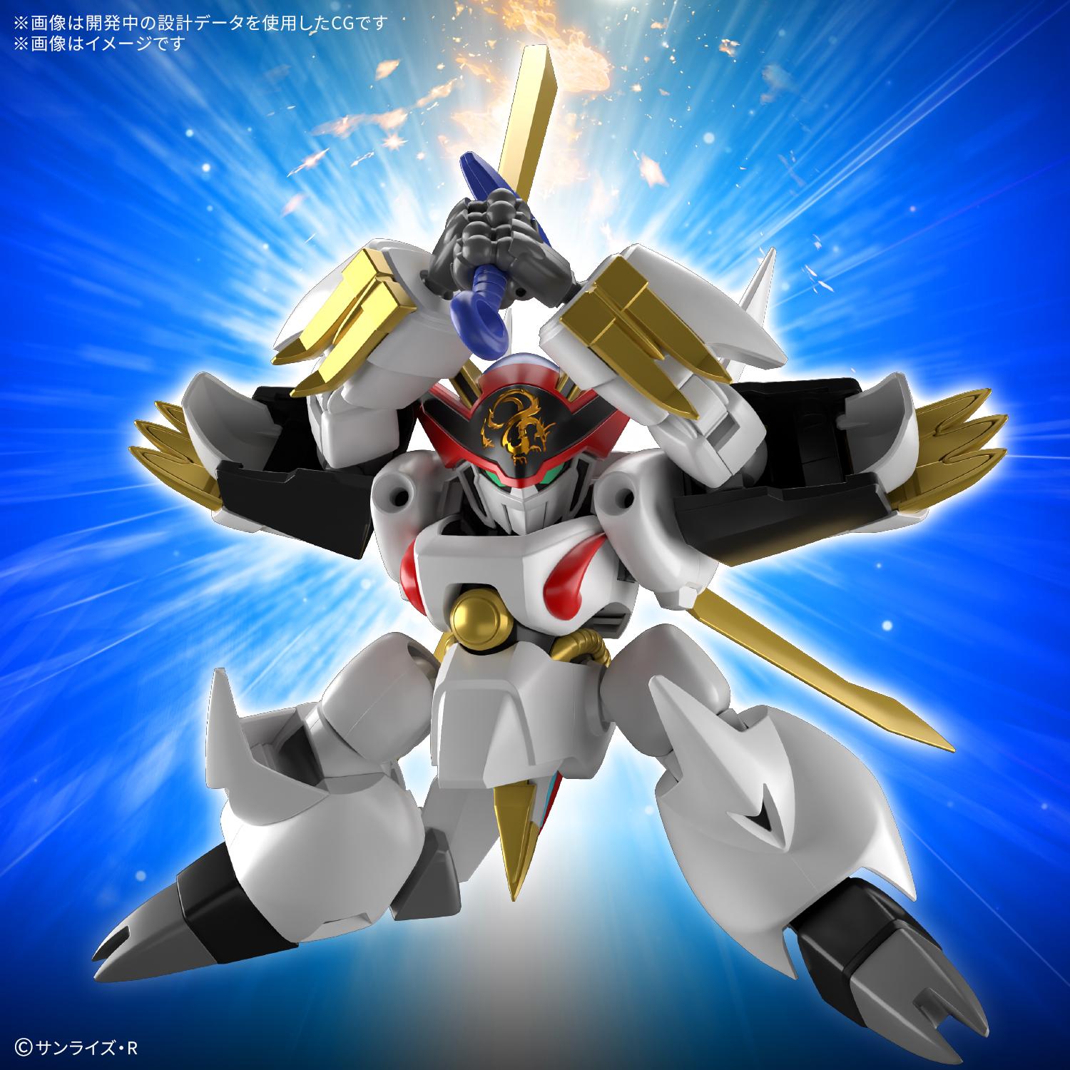 魔神英雄伝ワタル＞HG 龍王丸 プロポーションを再現 鳳王形態に