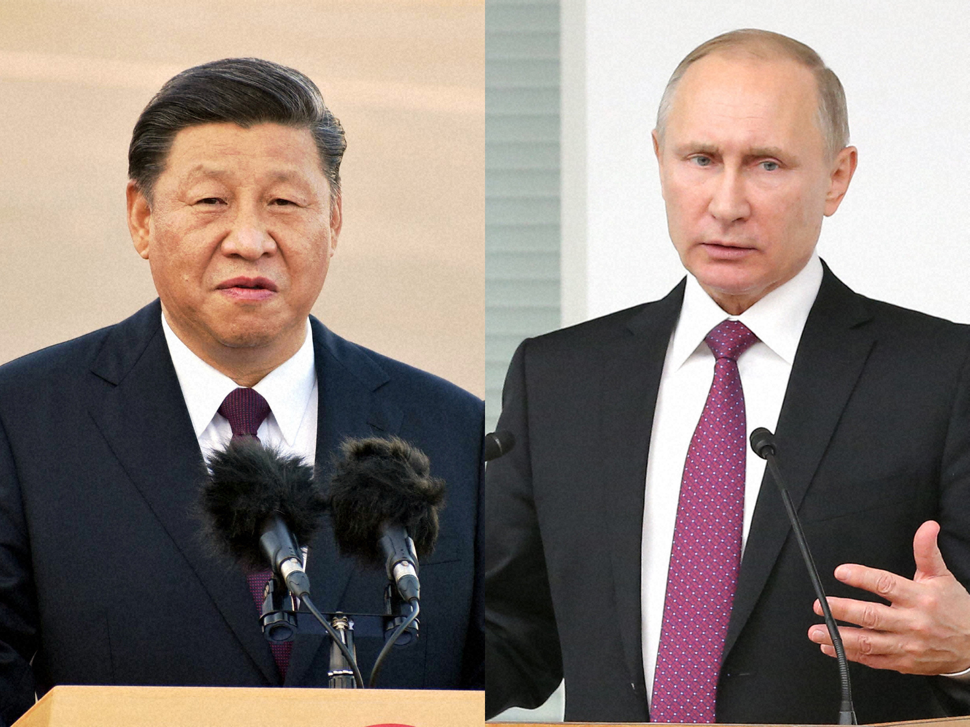 習近平国家主席とプーチン大統領、上海協力機構首脳会議で協力姿勢を示す
