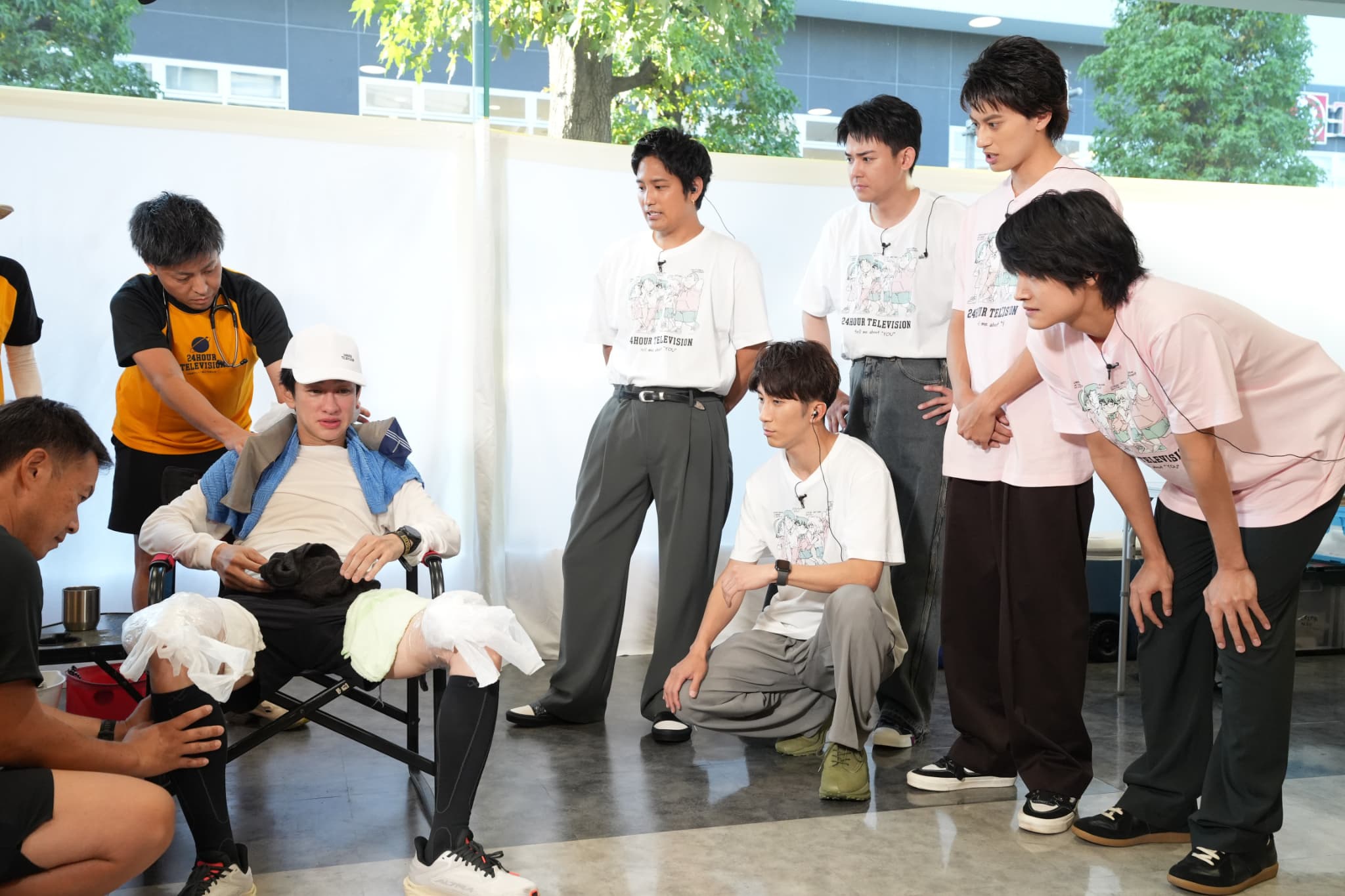 24時間テレビマラソンで力走する関ジャニ∞横山裕