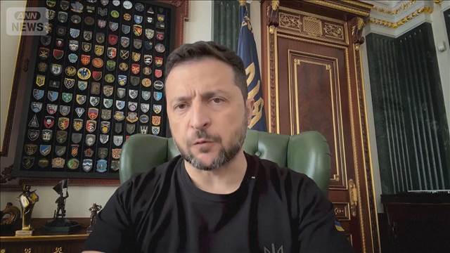 ウクライナ　ロシア深部の攻撃を計画　ゼレンスキー大統領「戦力と兵器は準備済み」