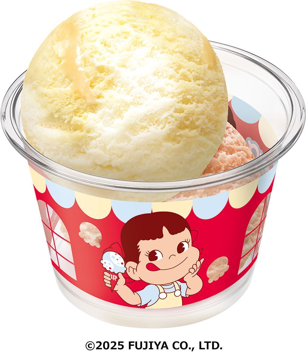 ぺこちゃん专用 サーティワン×不二家のペコちゃん、濃厚「ミルキー」フレーバー