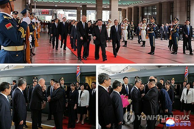 金正恩氏の北京到着　北朝鮮が異例の迅速報道＝娘のジュエ氏同行
