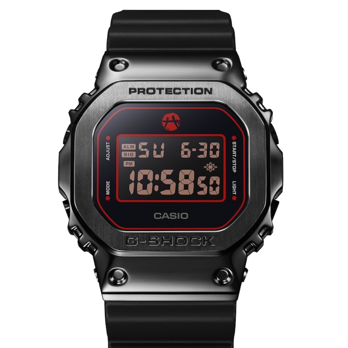 八村塁 ×「G-SHOCK」の第5弾が発売 ブラックとレッドで闘志と