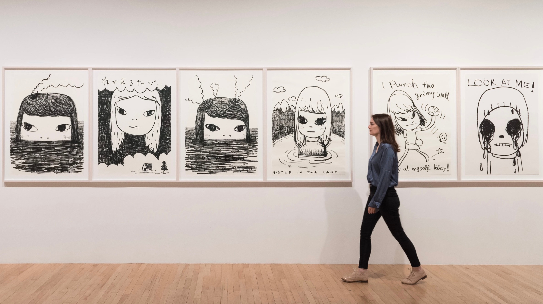 奈良美智の「No War」作品と鑑賞者