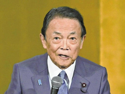 自民党の麻生太郎最高顧問、臨時総裁選要求表明の背景