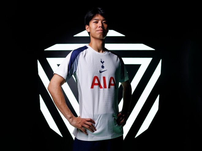 【正規品】25-26 トッテナム3rdユニフォーム CL仕様　高井選手 正規品】25-26 トッテナム3rdユニフォーム CL仕様 高井選手 日本語喋っ