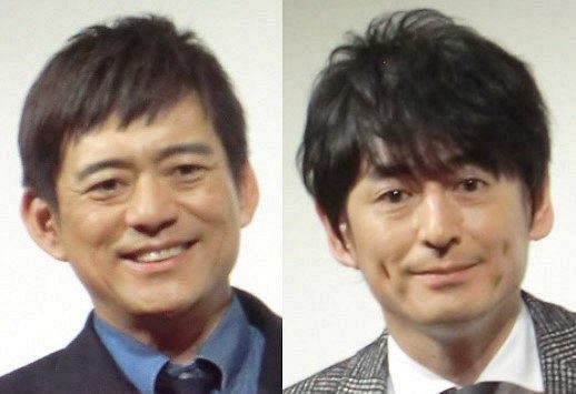 あさイチに出演する博多華丸と大吉。番組内でおみくじの文字が読めず、老眼の悩みを露呈した。