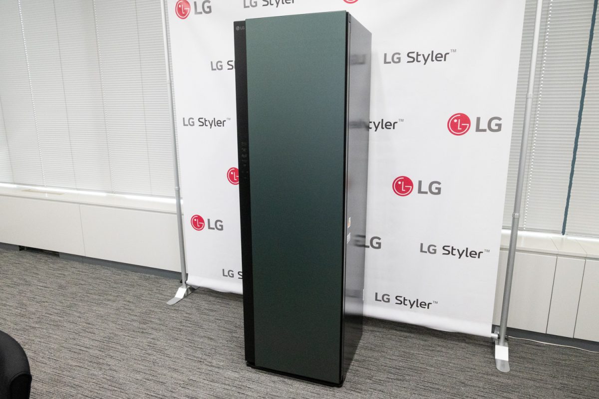 LGスタイラー 2020年製 日本発売5周年！スチームウォッシュ＆ドライ「LG Styler