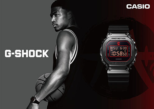 NBAで活躍する八村塁選手のシグネチャーモデルのG-SHOCK第5弾
