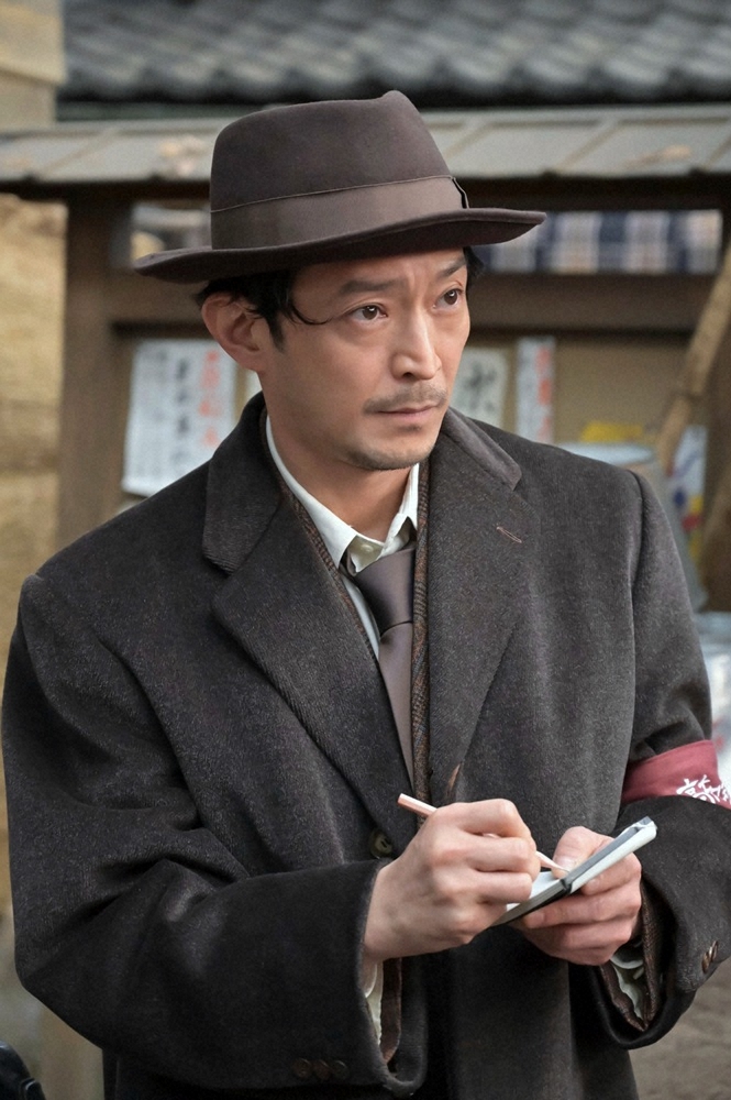 東海林明を演じる津田健次郎「あんぱん」のキーパーソン再登場