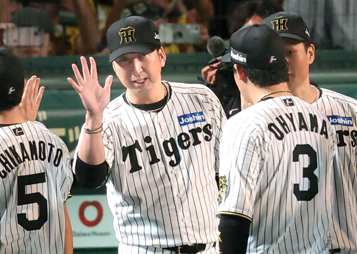 阪神】藤川球児監督、大山悠輔の満塁弾に「月がきれいだな