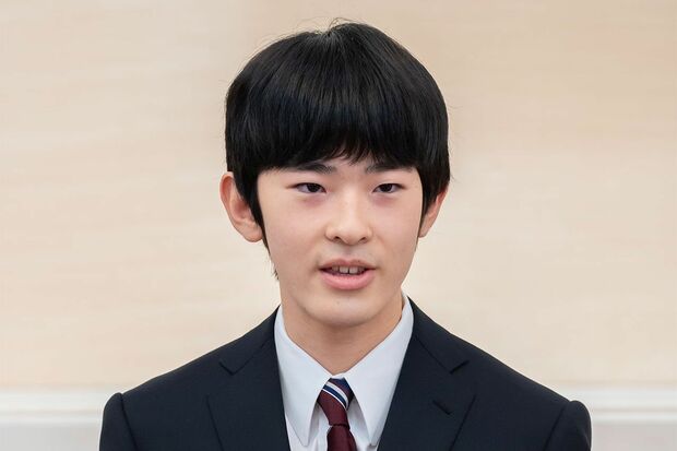 悠仁さまが2025年3月3日の成年会見で発言される様子
