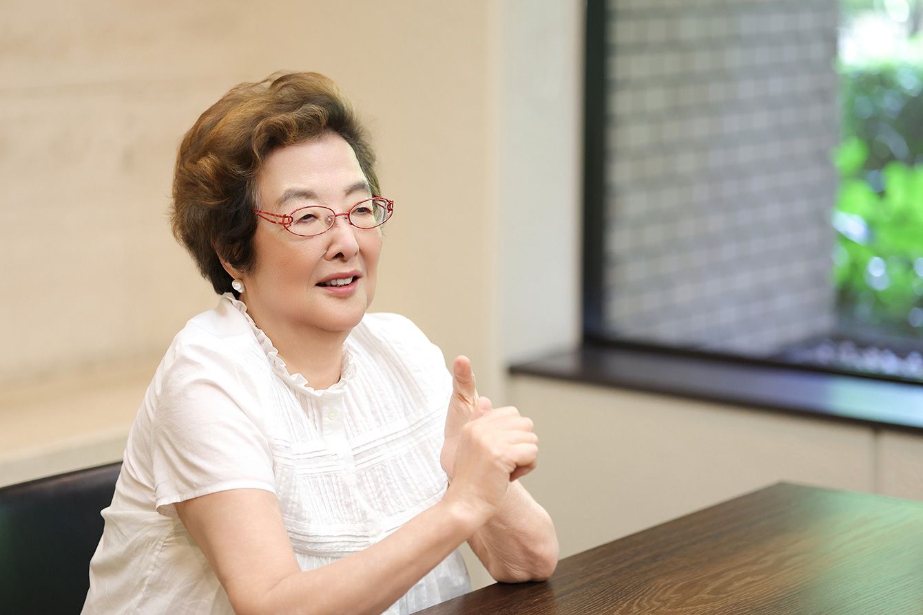 映画字幕翻訳家・戸田奈津子さんの真剣な表情