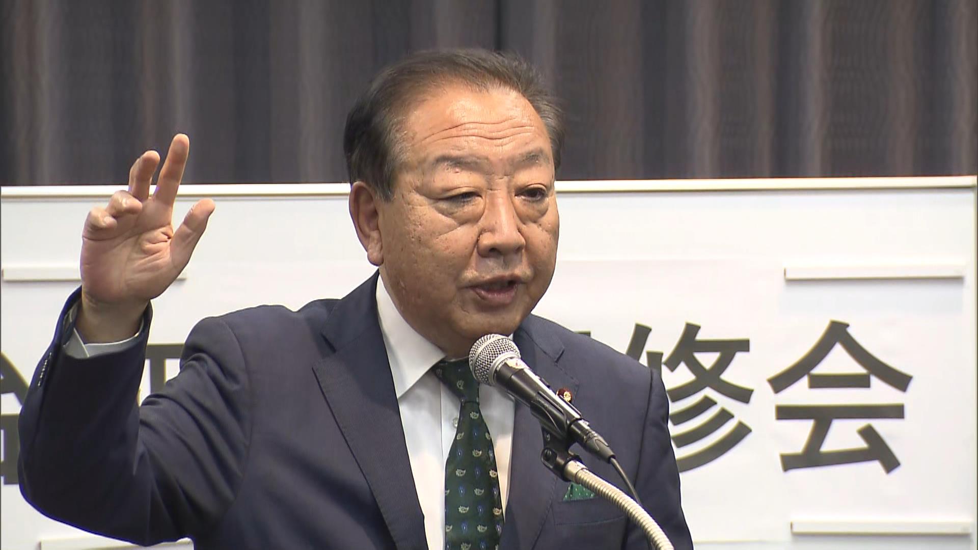 ガソリン税廃止と衆院解散について語る立憲民主党・野田代表