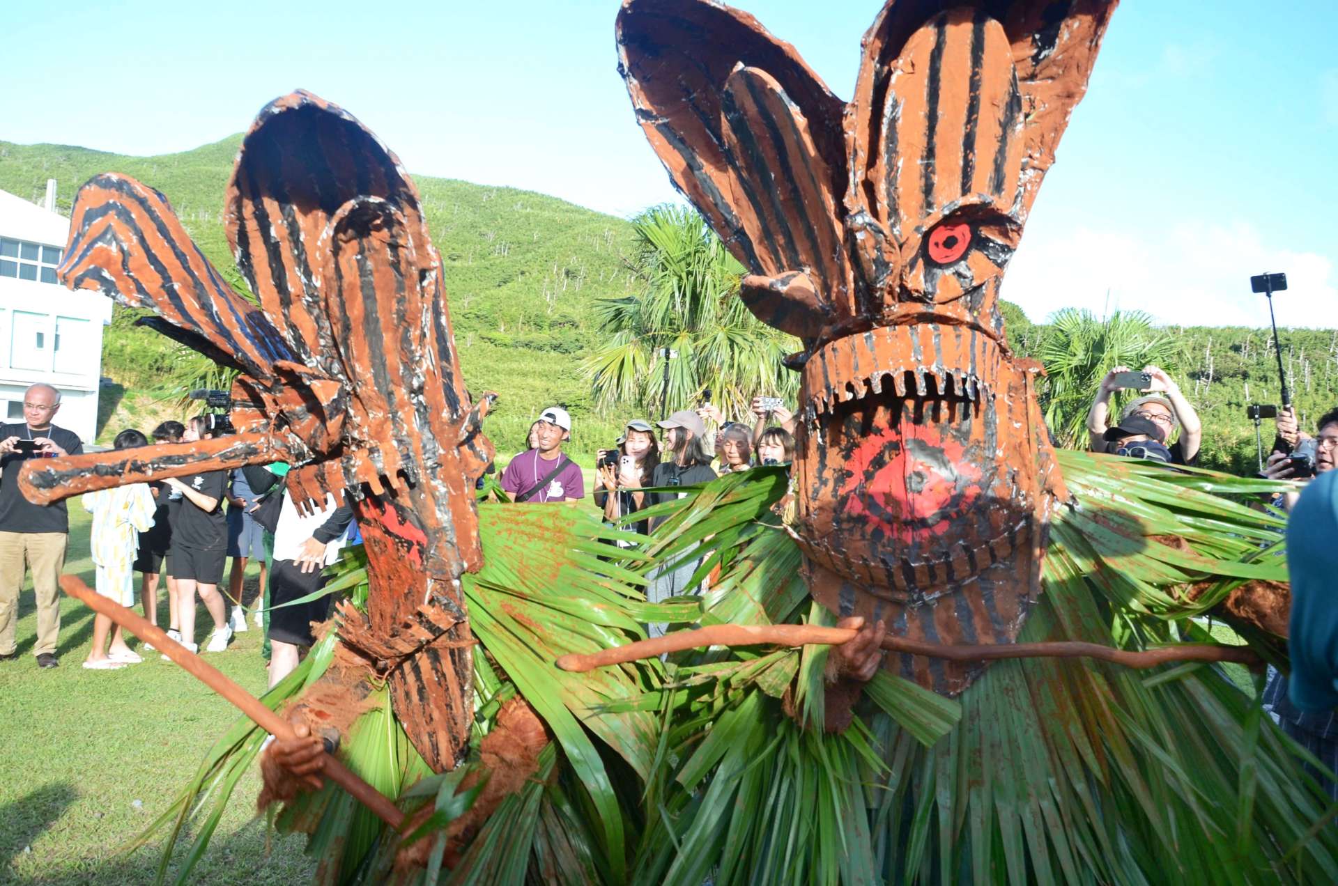 離島カード 鹿児島県 悪石島 限定版 奇祭として知られる旧盆の仮面神ボゼ HAGAZZ462942-盆のボゼ-本