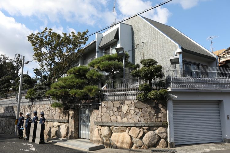 指定暴力団六代目山口組の総本部建物。特殊詐欺関与禁止の「厳守事項」が通達された背景を映し出す。