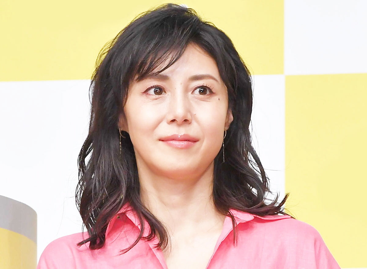 「あんぱん」で登美子役を演じる松嶋菜々子さん